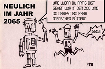 Comic: Der erste Robotercomic
